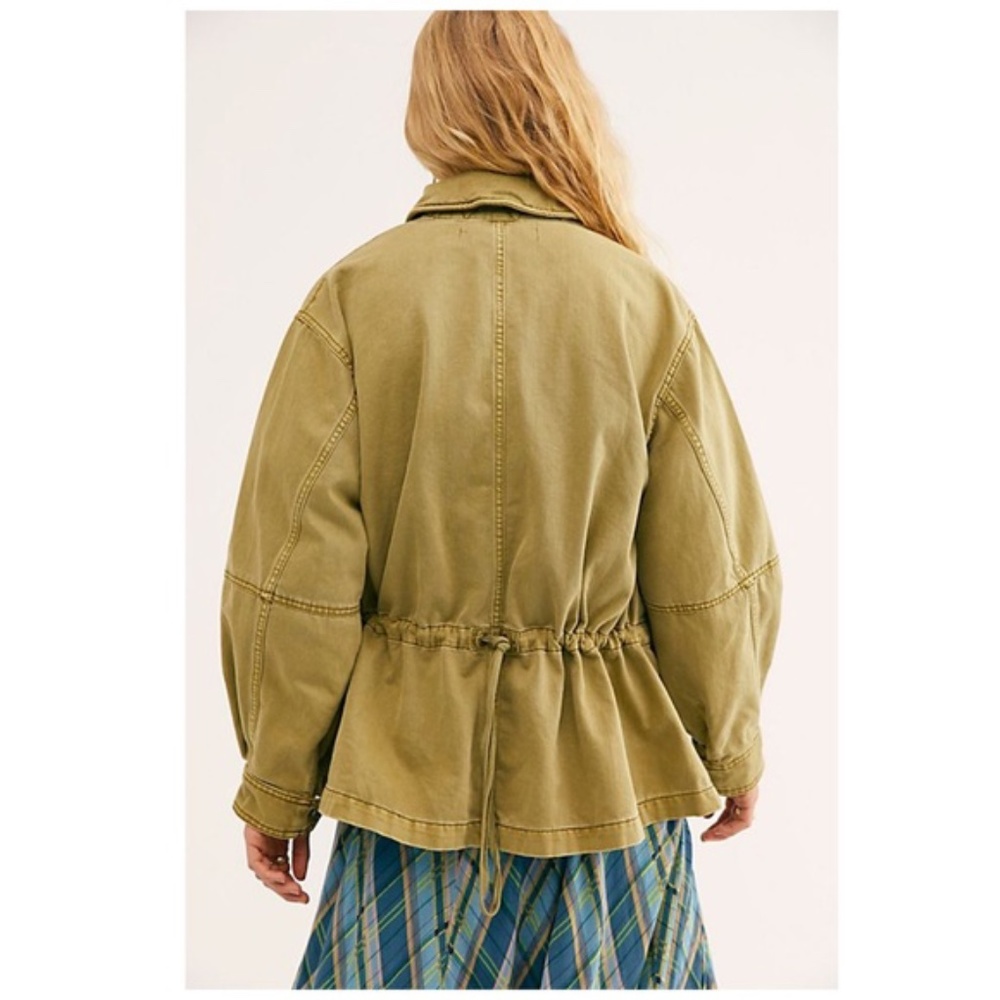 FREE PEOPLE | Seize the Day Army Jacket NWT - Picture 2 of 6